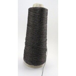 Kreinik Metallic Fusible Iron-on Thread Chocolate #6256 -#8 Braid 520M